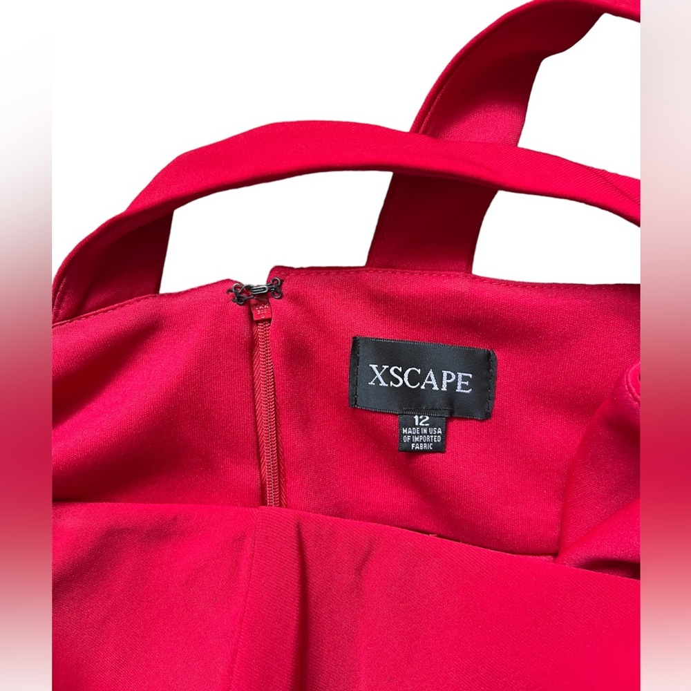Xscape One Shoulder Keyhole Dress - Picture 7 of 8